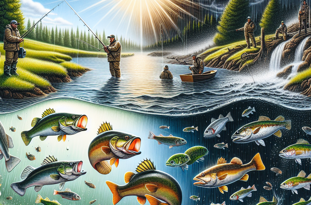 How Weather Affects Bass and Trout Fishing