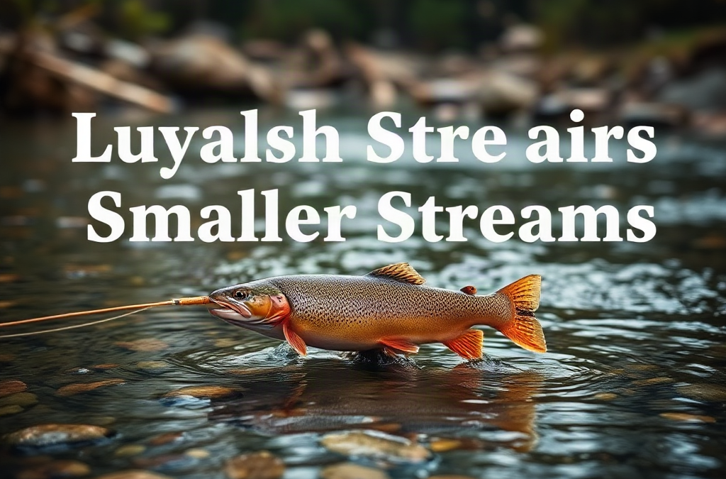 How to Fish in Smaller Streams Effectively With Stealth, Current Reading, and Precise Casts