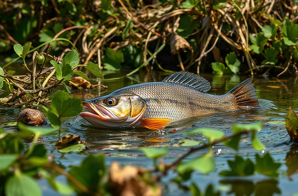 Strategies for Fishing in Heavily Vegetated Areas: Lure Selection, Boat Position, and Hooksets