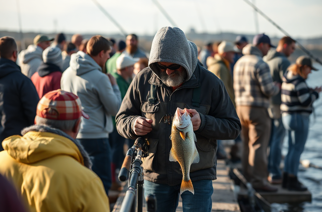 What to Do If Your Fishing Spot Is Too Crowded: Timing, Space, and Courtesy