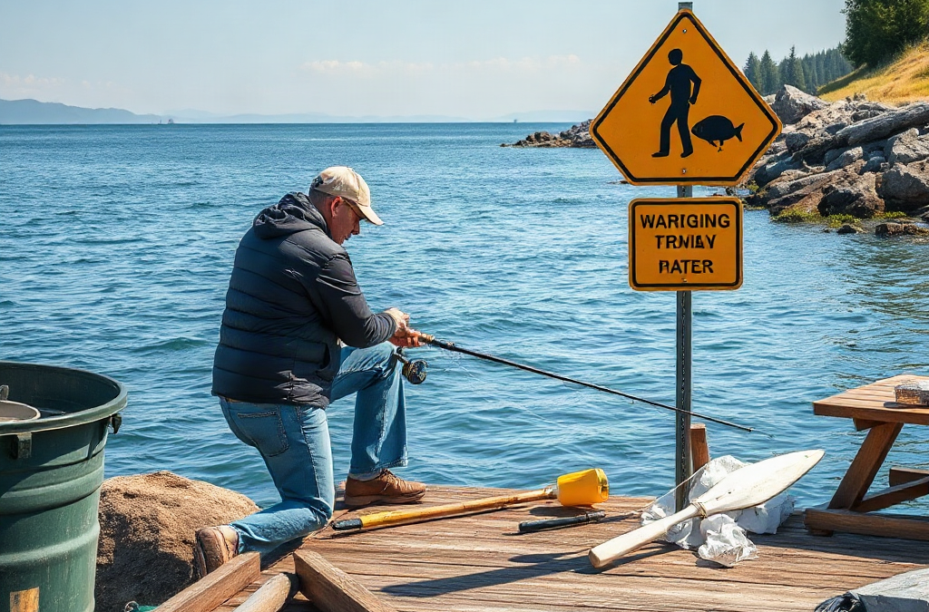 How to Identify and Avoid Dangerous Areas While Fishing—Warning Signs and a Shoreline Checklist